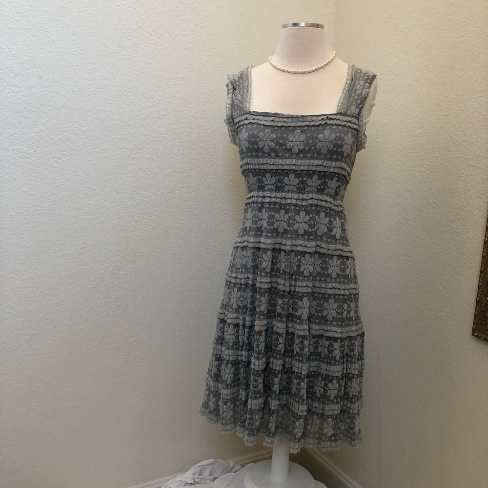 MAX Studio lace midi dress